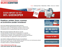 Tablet Screenshot of burocenter.nl